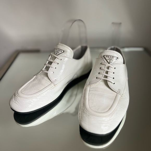 Prada Patent leather Loafer 37 $995 - Picture 12 of 15